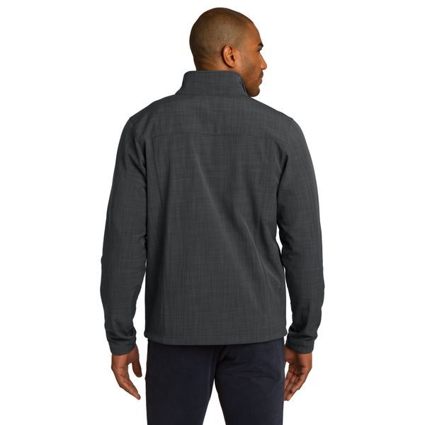 Eddie Bauer® Shaded Crosshatch Soft Shell Men's Jacket