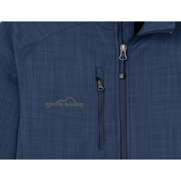 Eddie Bauer® Shaded Crosshatch Soft Shell Men's Jacket