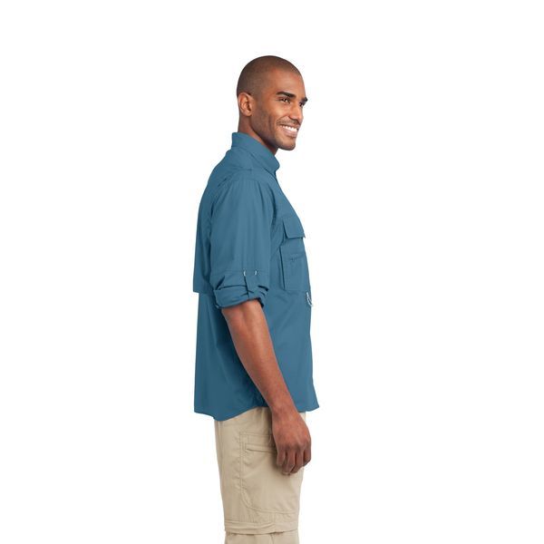 Eddie Bauer® Long Sleeve Men's Fishing Shirt