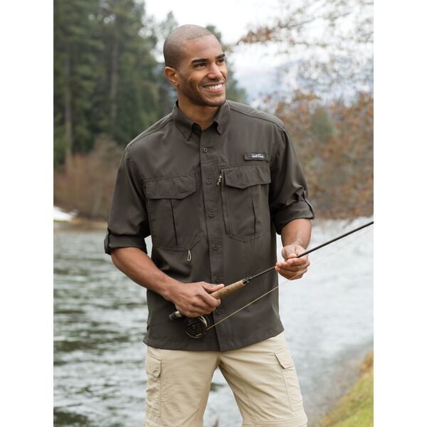 Eddie Bauer® Performance Long Sleeve Men's Fishing Shirt