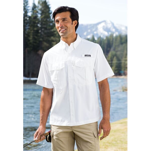 Eddie Bauer® Performance Short Sleeve Men's Fishing Shirt