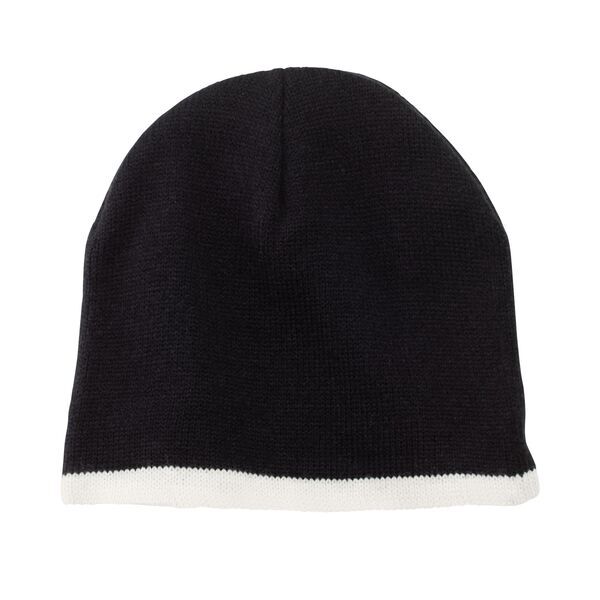 Port & Company® Beanie Cap, Contrast Stripe