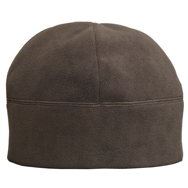 brown fleece beanie
