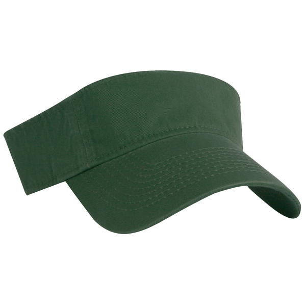 Washed Cotton Twill Visor