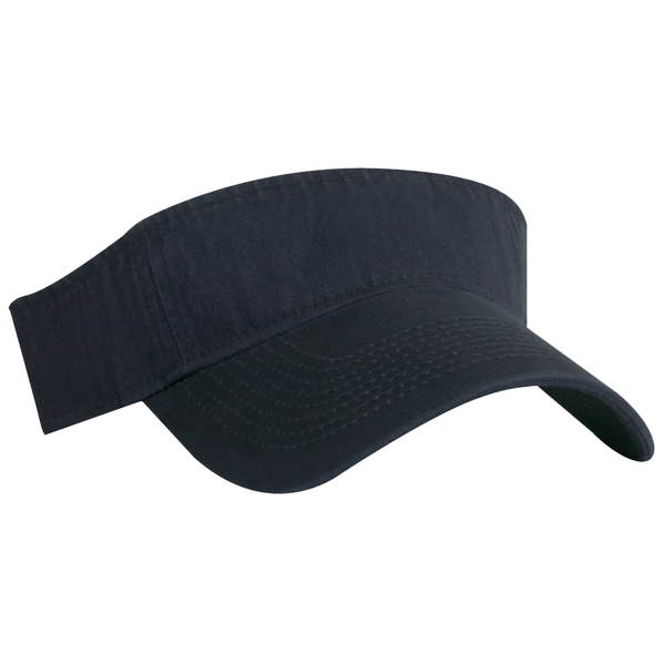 Washed Cotton Twill Visor