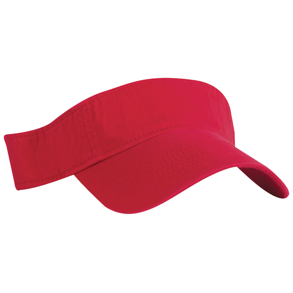 Washed Cotton Twill Visor