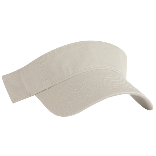 Washed Cotton Twill Visor