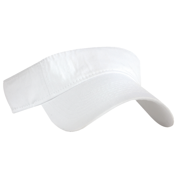 Washed Cotton Twill Visor