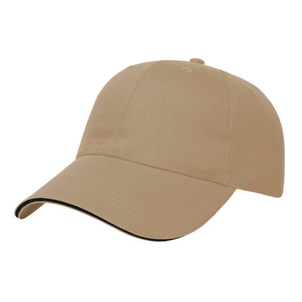 X-Tra Value Brushed Cotton Twill Unconstructed Sandwich Cap