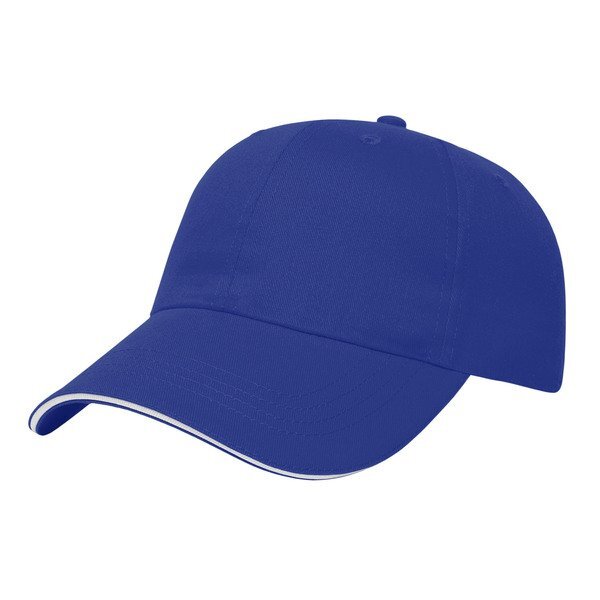 X-Tra Value Brushed Cotton Twill Unconstructed Sandwich Cap