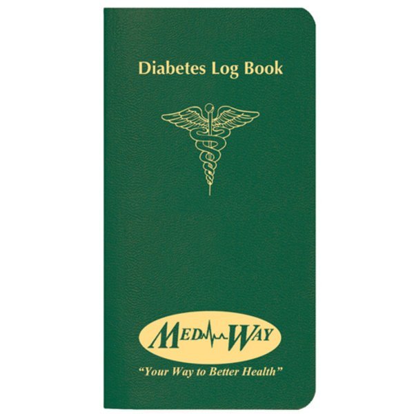 Diabetes Log Book Journal, 3-1/2" x 6-1/2"
