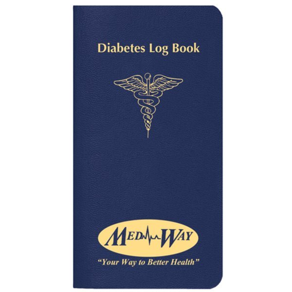 Diabetes Log Book Journal, 3-1/2" x 6-1/2"