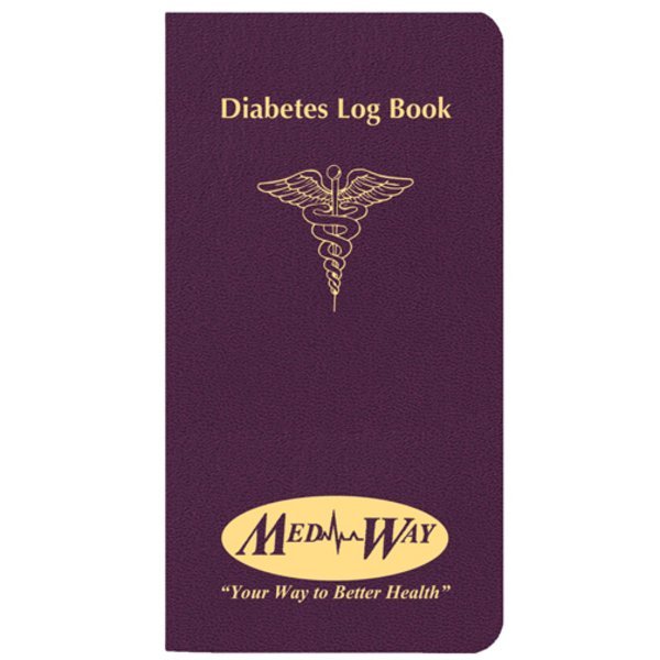 Diabetes Log Book Journal, 3-1/2" x 6-1/2"