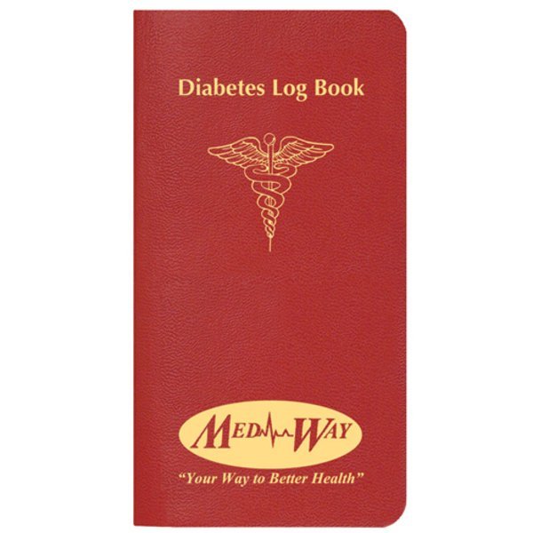 Diabetes Log Book Journal, 3-1/2" x 6-1/2"