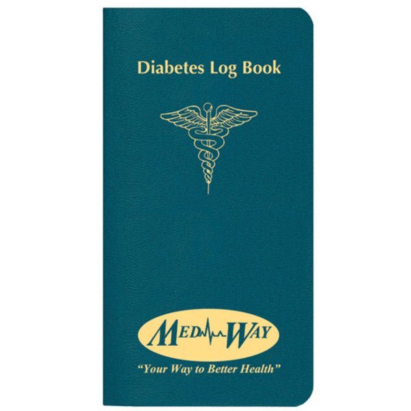 Diabetes Log Book Journal, 3-1/2" x 6-1/2"