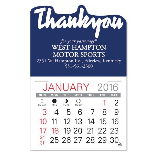 Thank You Value Stick™ Calendar