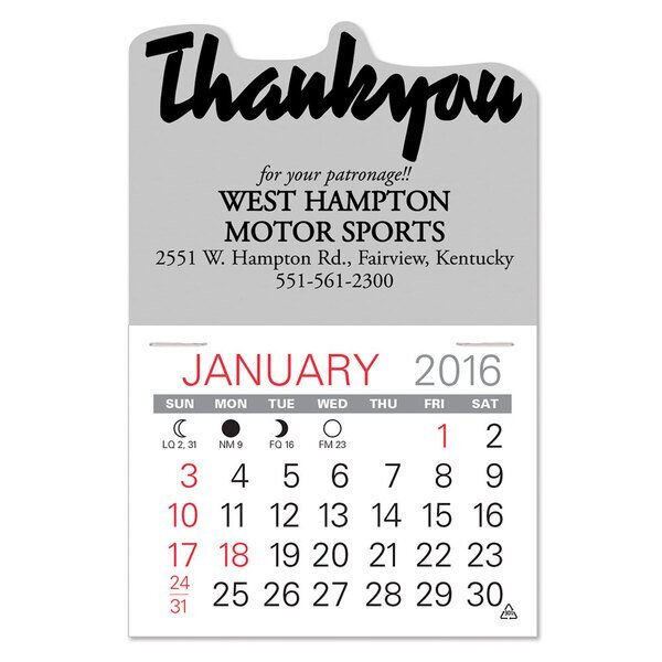 Thank You Value Stick™ Calendar