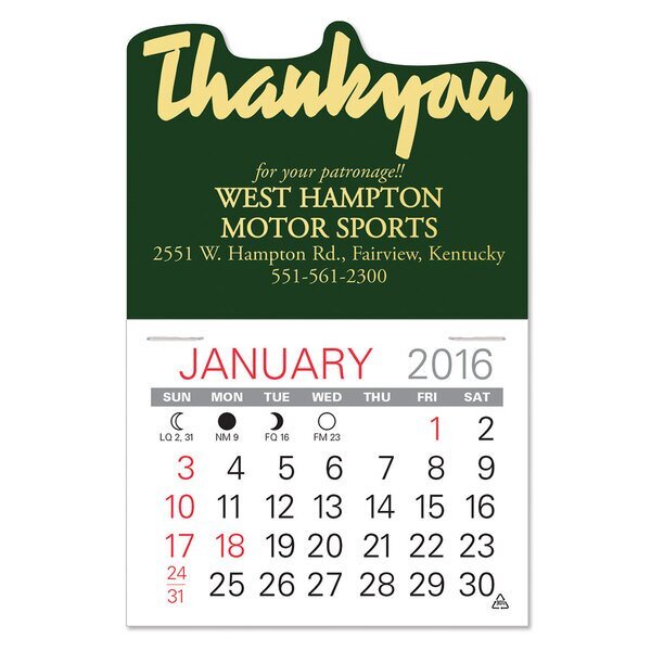 Thank You Value Stick™ Calendar