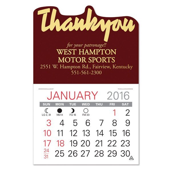 Thank You Value Stick™ Calendar