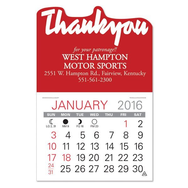 Thank You Value Stick™ Calendar