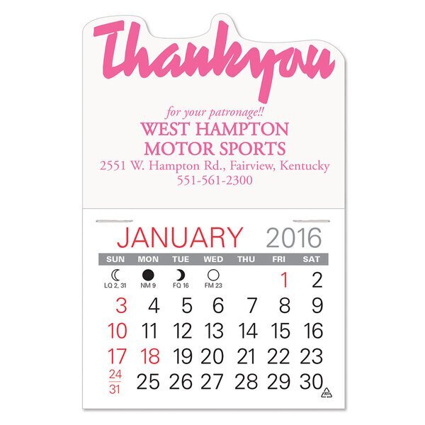 Thank You Value Stick™ Calendar