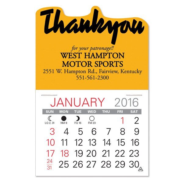 Thank You Value Stick™ Calendar