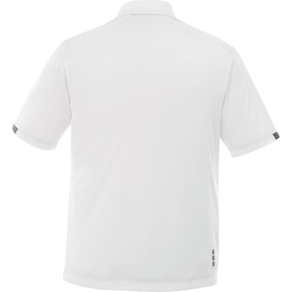 Kiso Men's Textured Knit Performance Polo