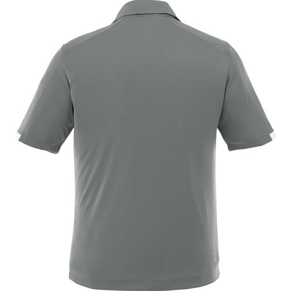Kiso Men's Textured Knit Performance Polo
