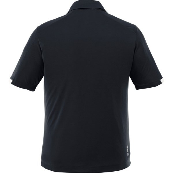 Kiso Men's Textured Knit Performance Polo