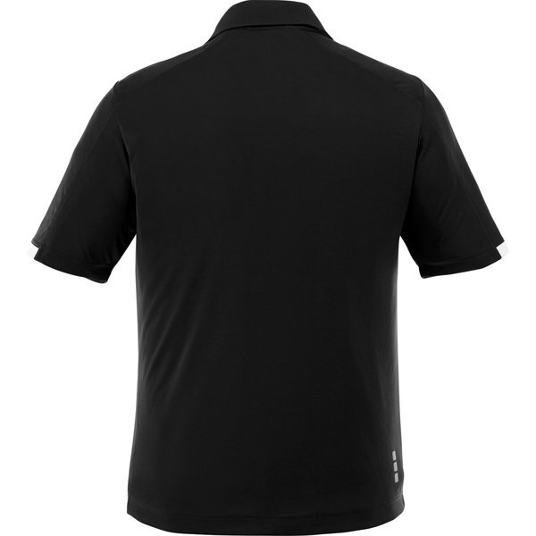 Kiso Men's Textured Knit Performance Polo