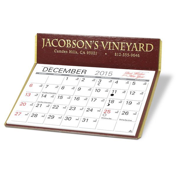 Charter Desk Calendar