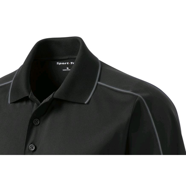 Sport-Tek® Micropique Sport-Wick® Piped Men's Performance Polo