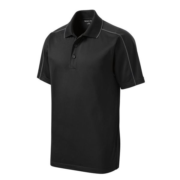 Sport-Tek® Micropique Sport-Wick® Piped Men's Performance Polo