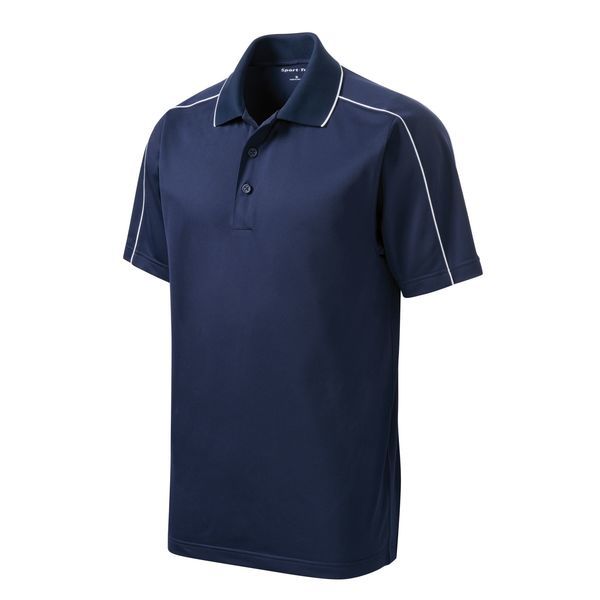 Sport-Tek® Micropique Sport-Wick® Piped Men's Performance Polo