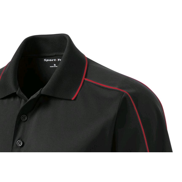 Sport-Tek® Micropique Sport-Wick® Piped Men's Performance Polo