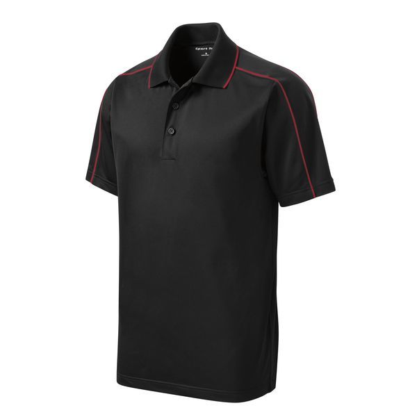 Sport-Tek® Micropique Sport-Wick® Piped Men's Performance Polo
