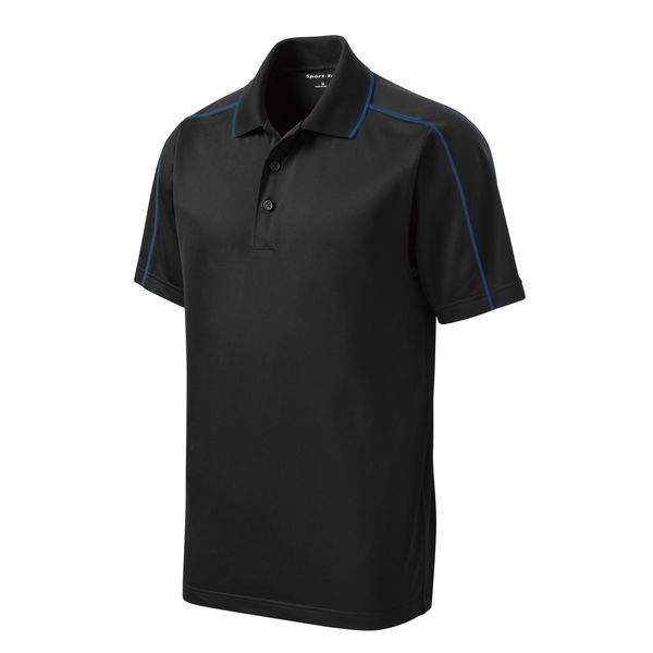 Sport-Tek® Micropique Sport-Wick® Piped Men's Performance Polo