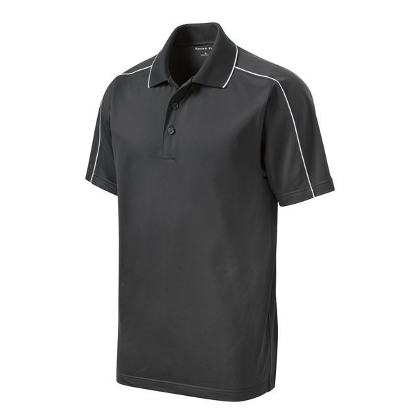Sport-Tek® Micropique Sport-Wick® Piped Men's Performance Polo