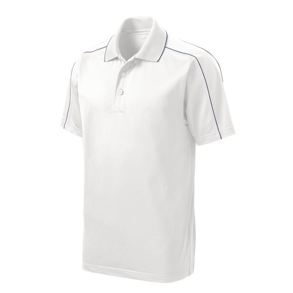 Sport-Tek® Micropique Sport-Wick® Piped Men's Performance Polo