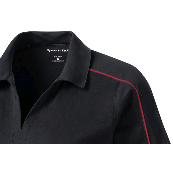 Sport-Tek® Micropique Sport-Wick® Piped Ladies' Performance Polo