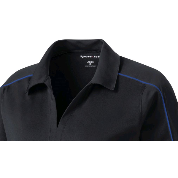 Sport-Tek® Micropique Sport-Wick® Piped Ladies' Performance Polo
