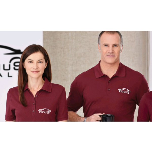 Crandall Men's Poly Cotton Pique Polo