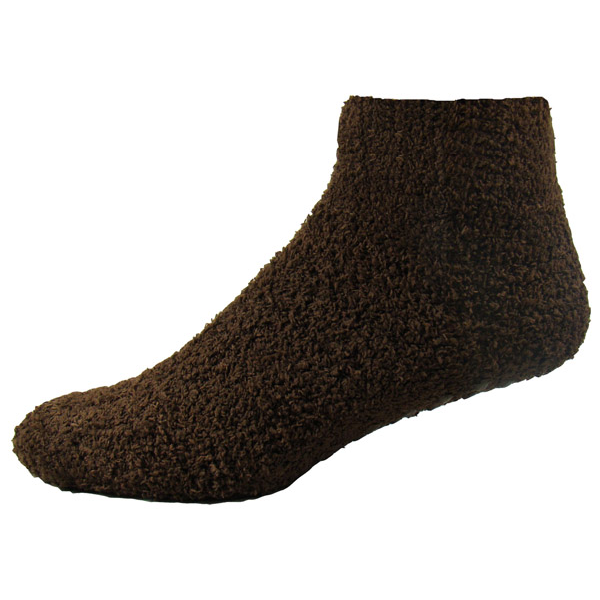 Fuzzy Feet Gripper Socks, Quarter Top