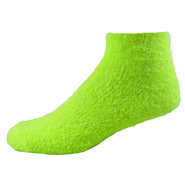 Fuzzy Feet Gripper Socks, Quarter Top