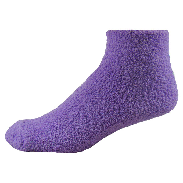 Fuzzy Feet Gripper Socks, Quarter Top