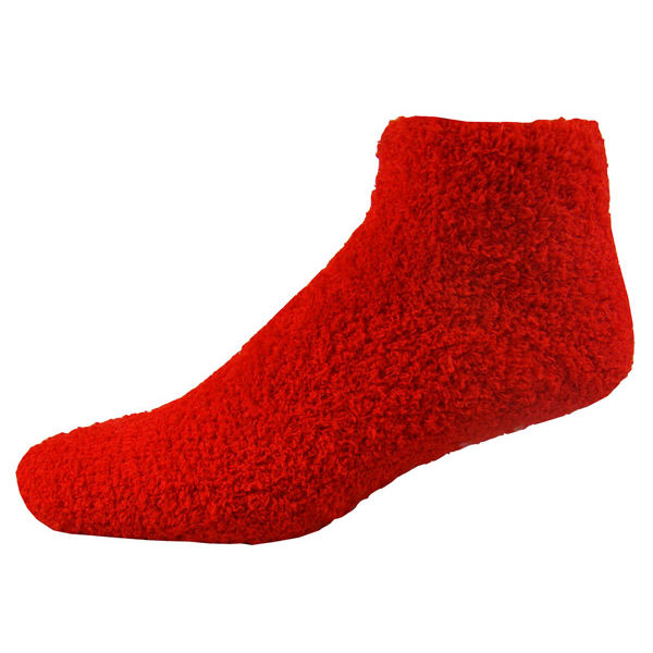 Fuzzy Feet Gripper Socks, Quarter Top