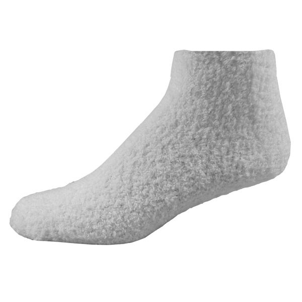 Fuzzy Feet Gripper Socks, Quarter Top