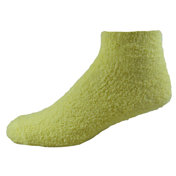 Fuzzy Feet Gripper Socks, Quarter Top