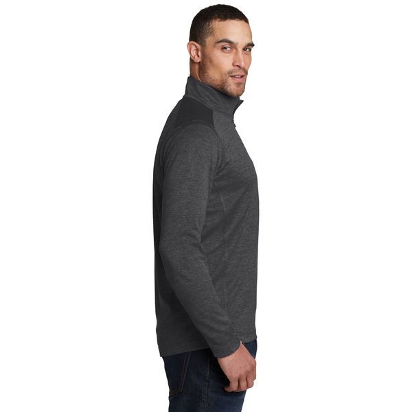 OGIO® Pixel Men's Performance Knit Quarter Zip