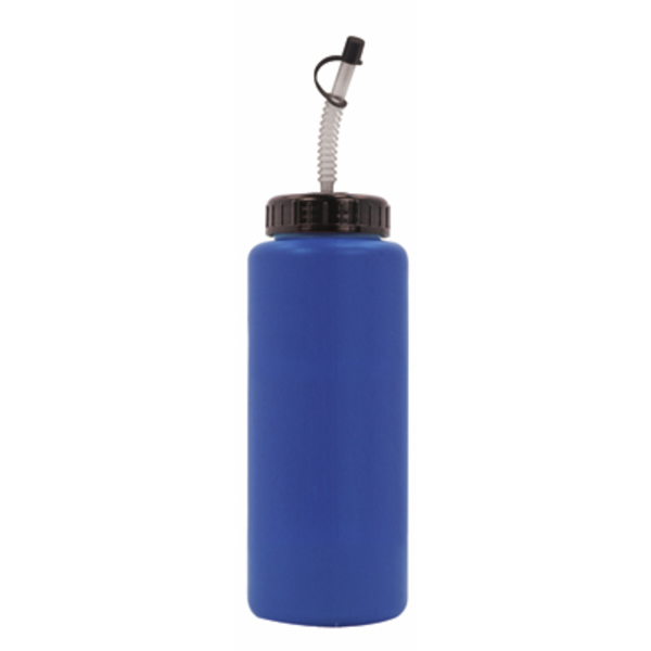 Grip Bottle with Flexible Straw, 32 oz., BPA Free